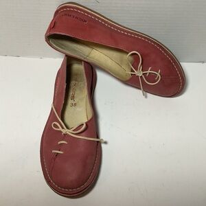 Scarpa Women's Pink Leather Loafers